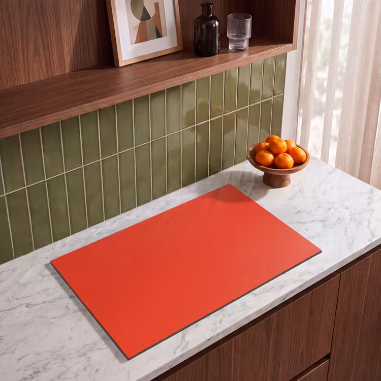 Inductie beschermer - Rood - Kleur - Effen — 4