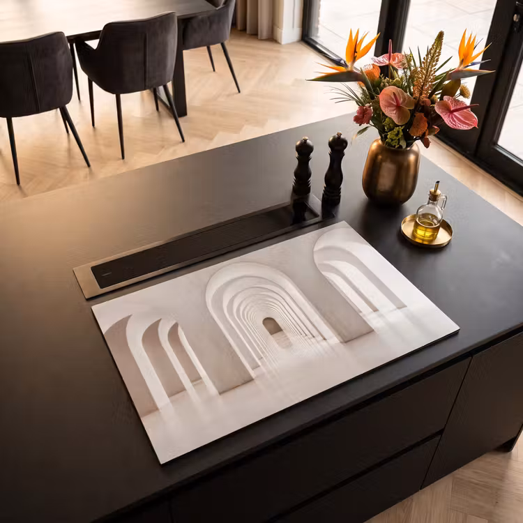 Inductie beschermer - Hal - Bogen - Symmetrisch - Modern — 3
