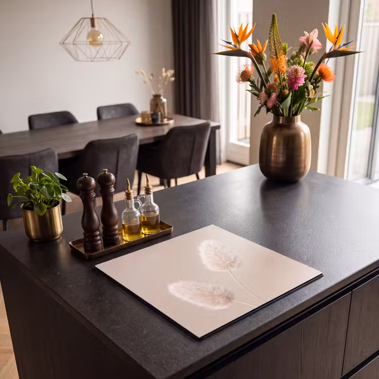 Inductie beschermer - Pampas pluimen - Beige - Planten — 5