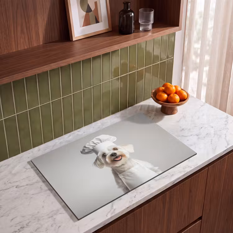 Inductie beschermer - Hond - Wit - Kok — 4
