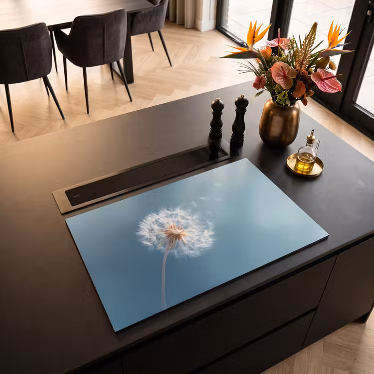 Inductie beschermer - Paardenbloem - Wind - Blauw — 3