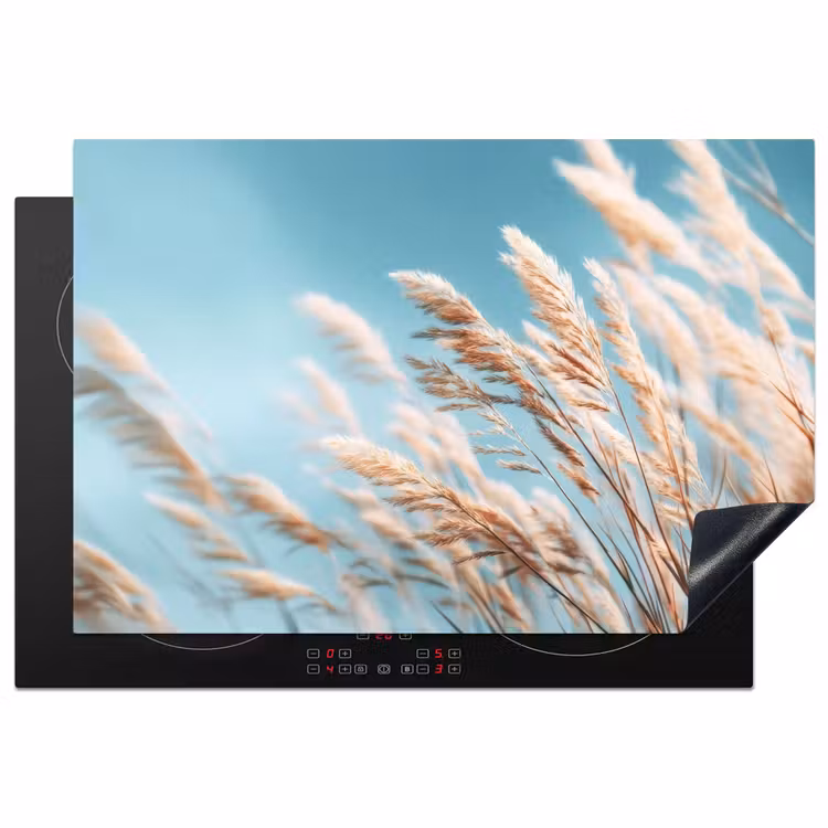 Inductie beschermer - Siergras - Wind - Lichtbruin — 2