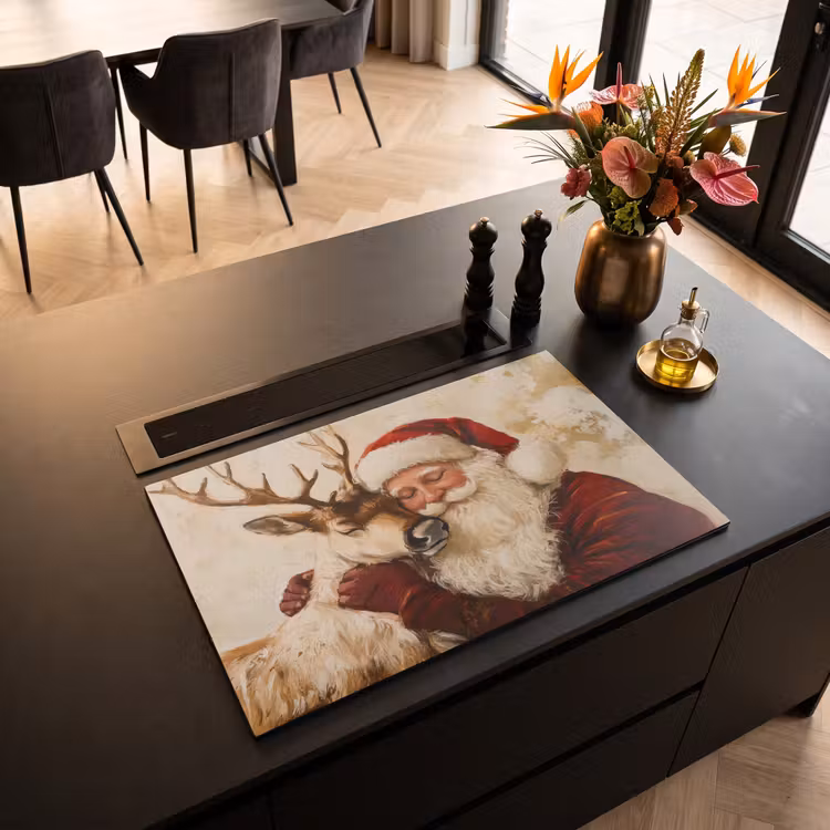Inductie beschermer - Kerstman - Rendier - Kerst - Christmas — 3