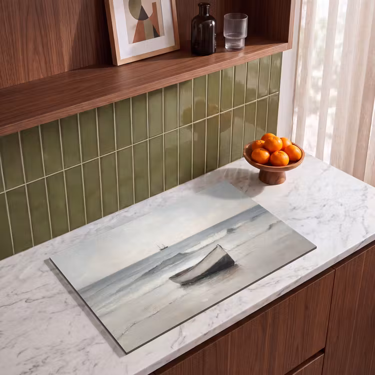 Inductie beschermer - Roeiboot - Zee - Horizon — 4