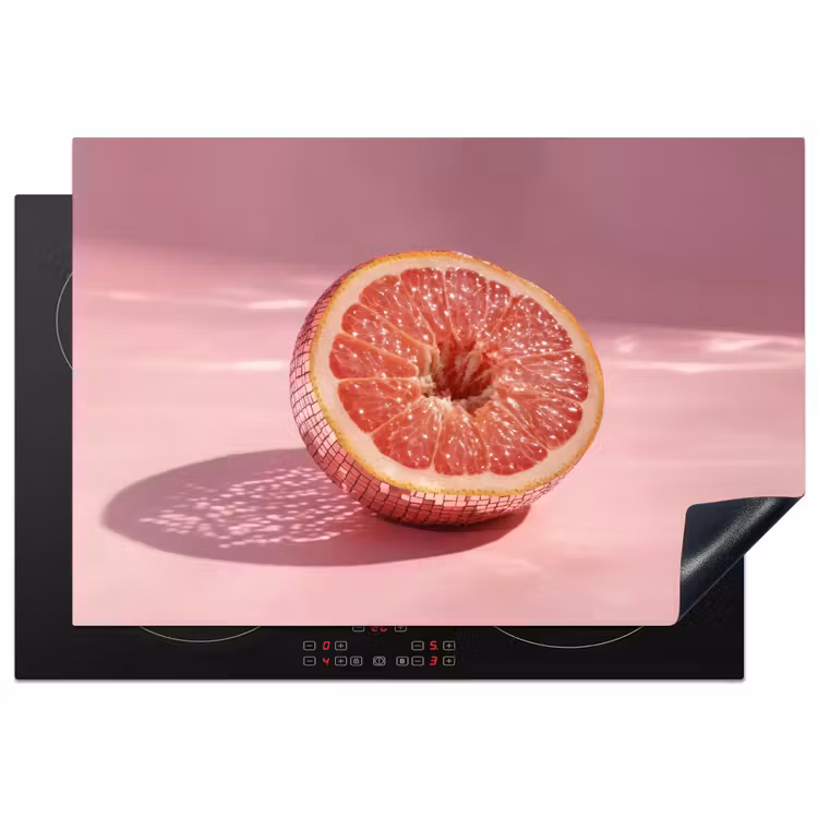 Inductie beschermer - Grapefruit - Roze - Disco - Shiny — 2