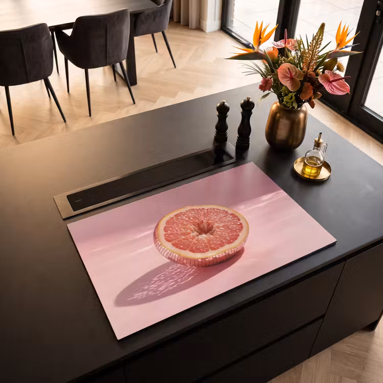 Inductie beschermer - Grapefruit - Roze - Disco - Shiny — 3