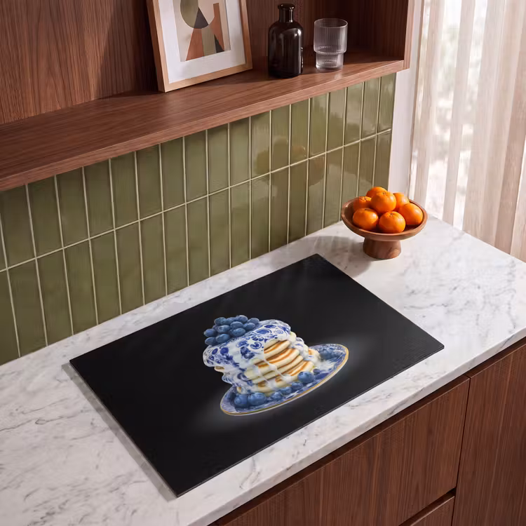 Inductie beschermer - Pannenkoeken - Blauwe Bessen - Bord — 4