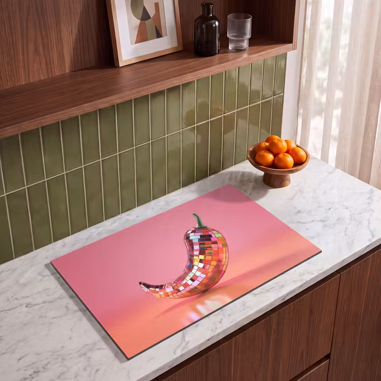 Inductie beschermer - Peper - Disco - Rood - Glitter — 4