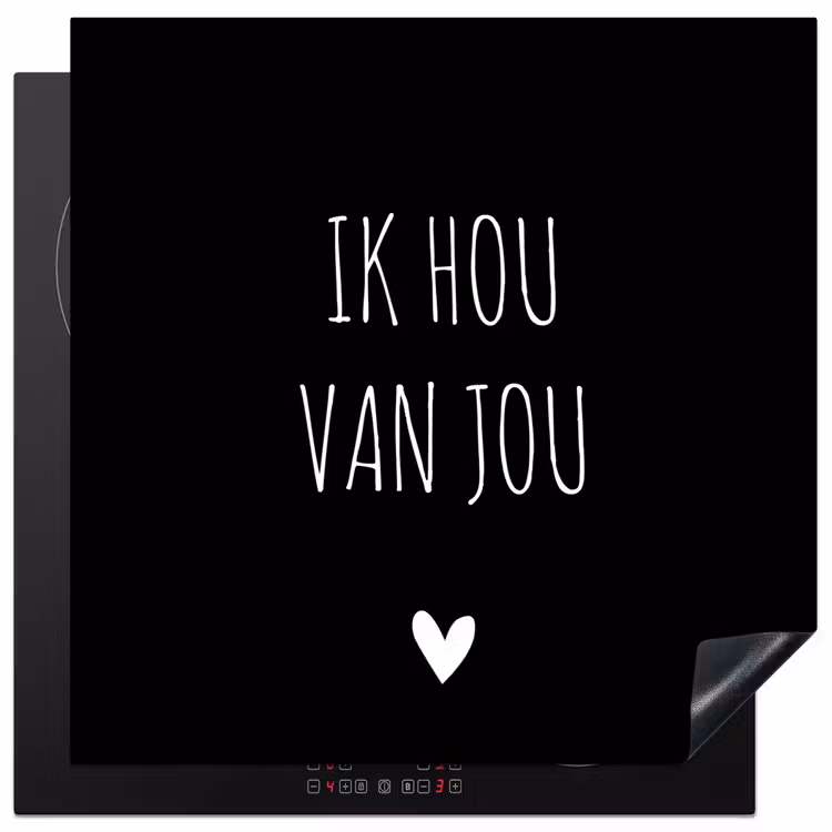 Inductie beschermer - Ik hou van jou - Spreuken - Quotes — 3