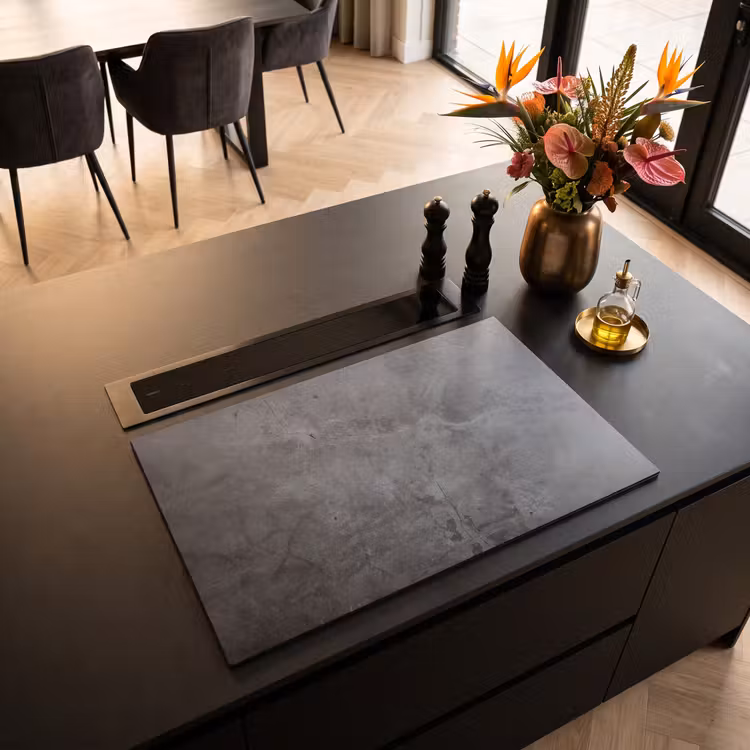Inductie beschermer - Grijze Betonscherven — 3