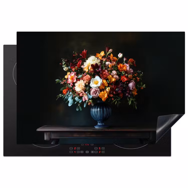 Inductie beschermer - Groot - Bloemen - Vaas - Boeket — 1