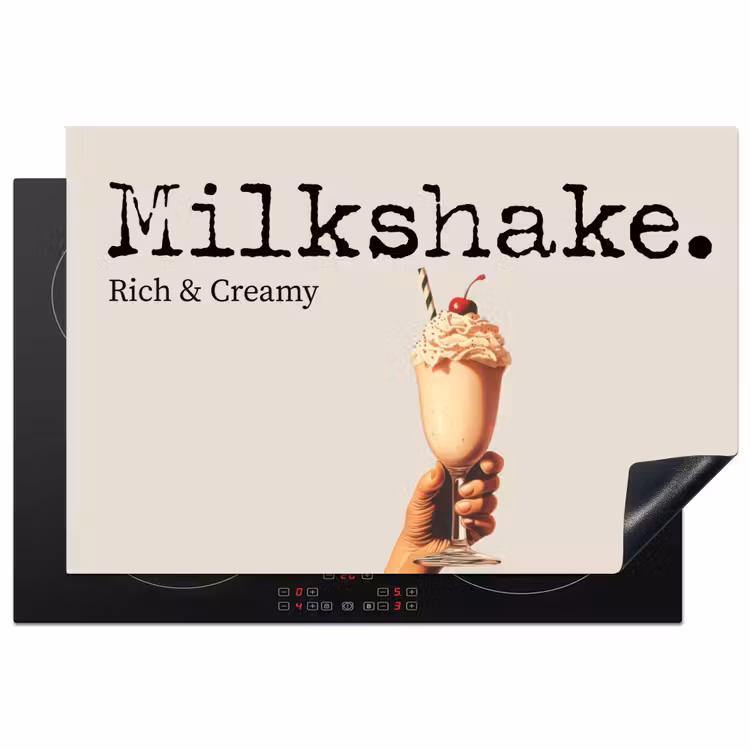 Inductie beschermer - Milkshake - Kers - Rietje — 2