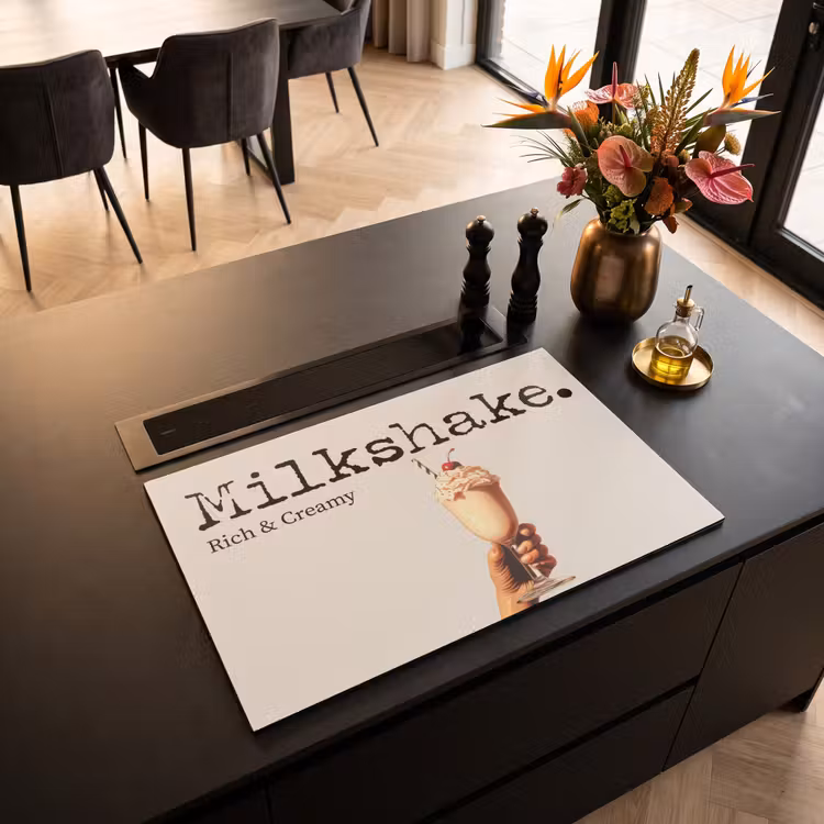 Inductie beschermer - Milkshake - Kers - Rietje — 3
