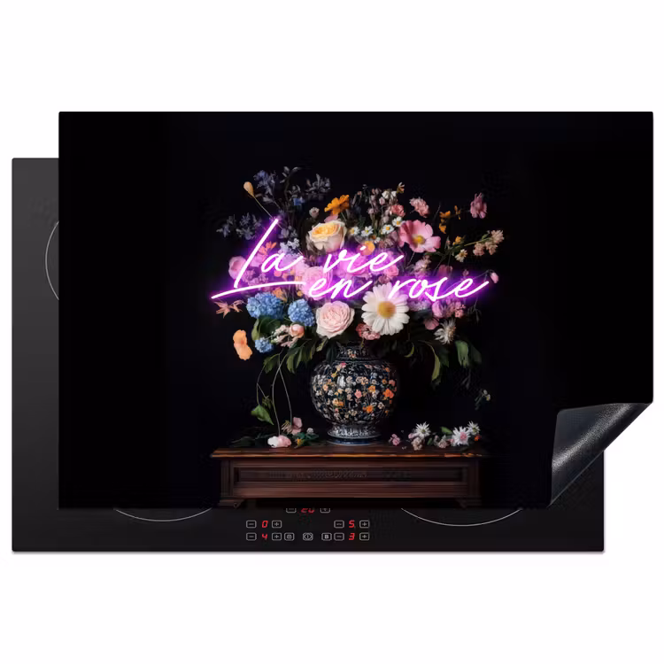 Inductie beschermer - Neon - Vaas - Bloemen — 2