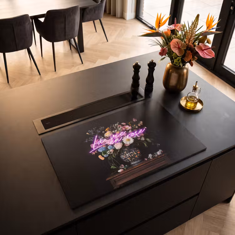 Inductie beschermer - Neon - Vaas - Bloemen — 3