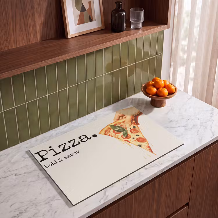 Inductie beschermer - Pizza - Kaas - Pepperoni — 4