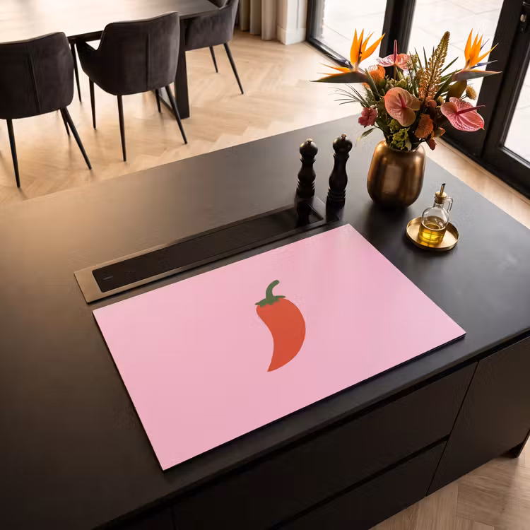 Inductie beschermer - Peper - Rood - Illustratie — 3