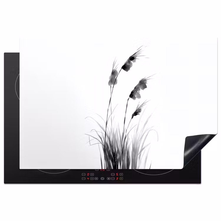 Inductie beschermer - Minimalistisch - Stelen - Wit — 2