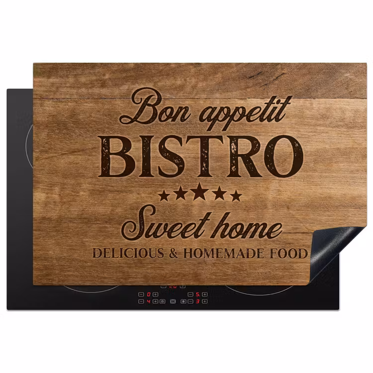 Inductie beschermer - hout-quote — 1