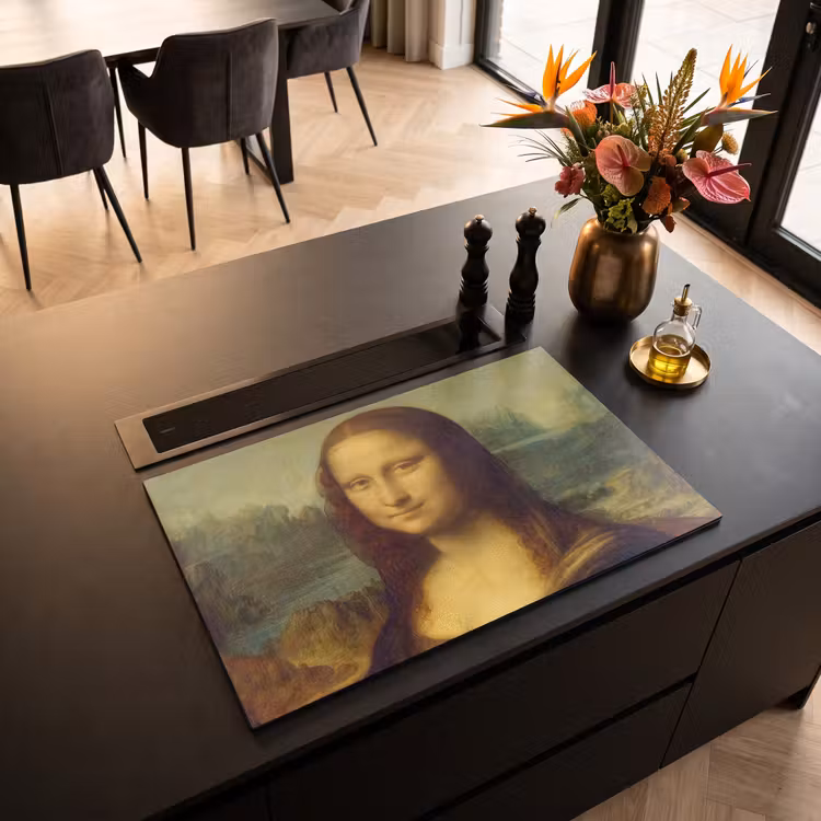 Inductie beschermer - Mona Lisa - Leonardo da Vinci — 3