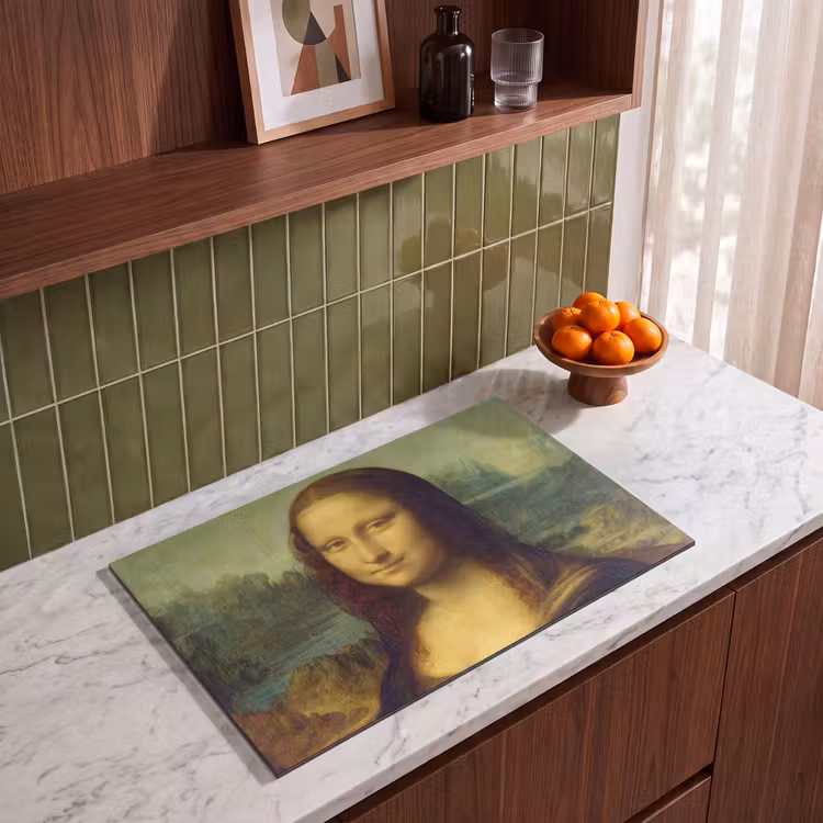 Inductie beschermer - Mona Lisa - Leonardo da Vinci — 4
