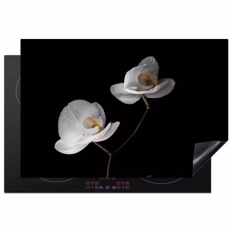 Inductie beschermer - Nachtelijke Orchidee Elegance — 1