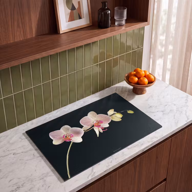 Inductie beschermer - Orchidee - Roze - Bloemen — 4