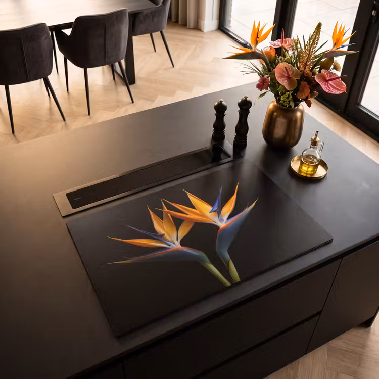 Inductie beschermer - Paradijsvogelbloem Symmetrie — 3