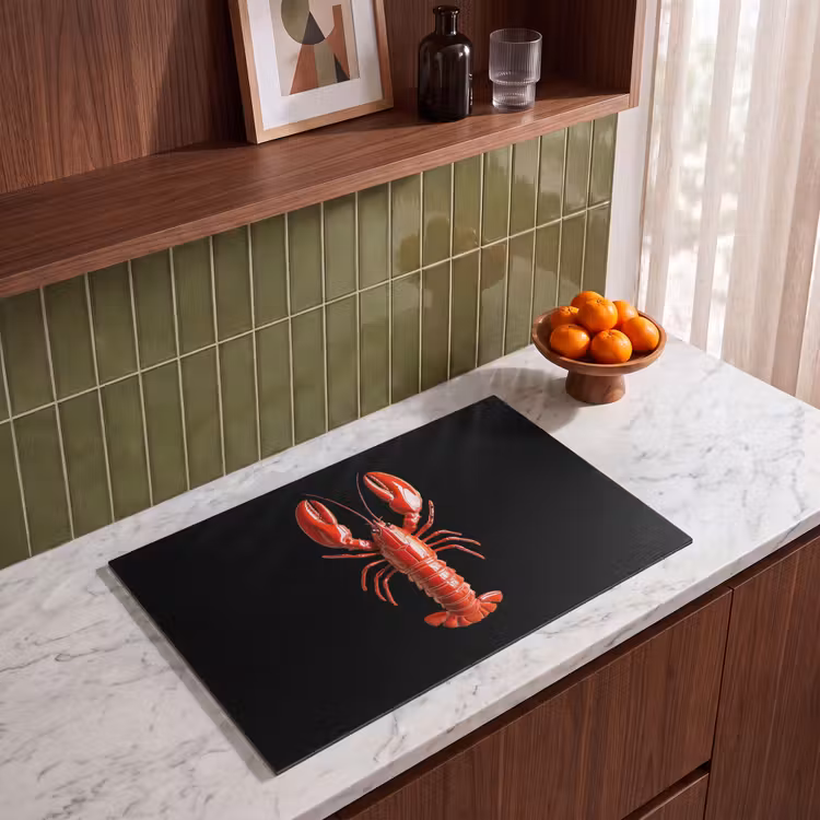 Inductie beschermer - Kreeft - Glossier Rood - Zwart — 4