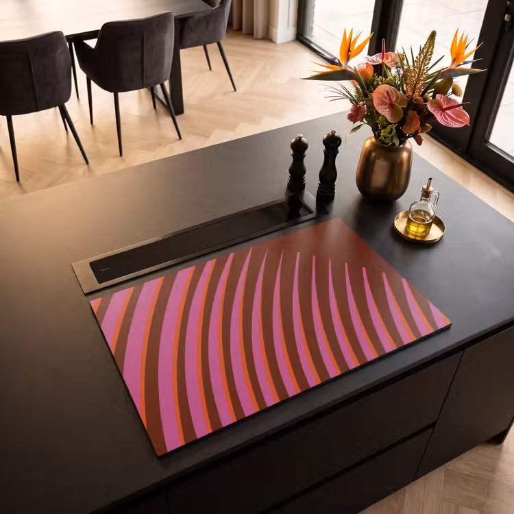 Inductie beschermer - Lijnen - Rood - Beweging — 3