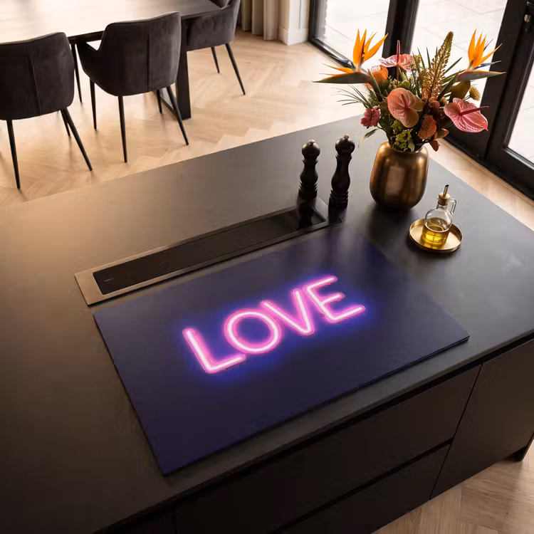 Inductie beschermer - Neon - Love - Valentijn — 3