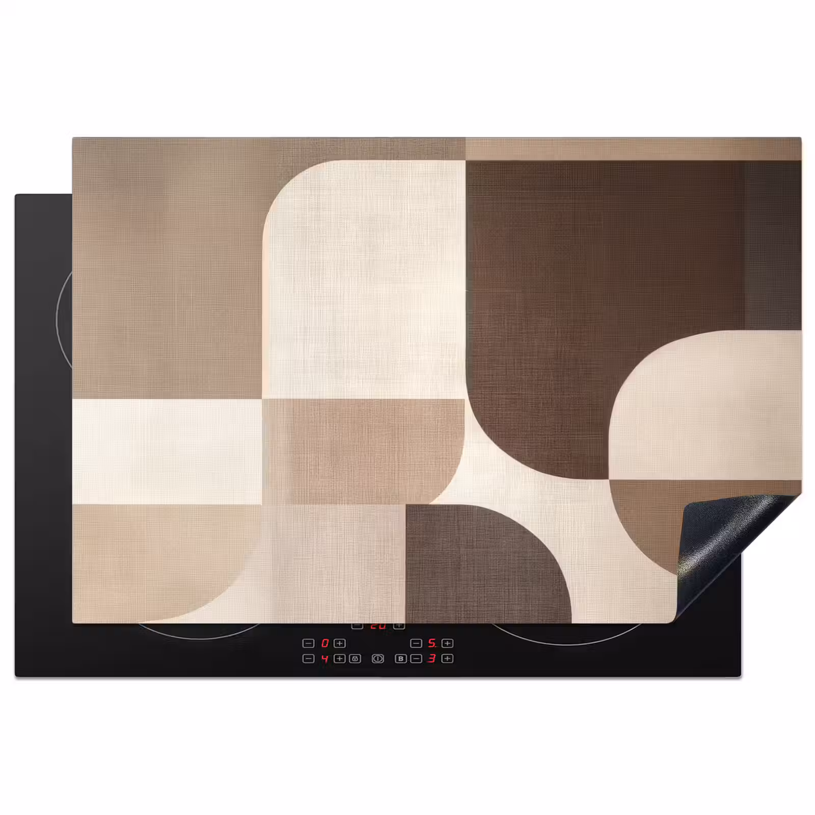 Inductie beschermer - Geometrisch - Geweven structuur - Modern — 1