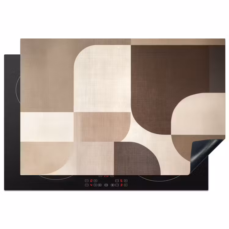 Inductie beschermer - Geometrisch - Geweven structuur - Modern — 1