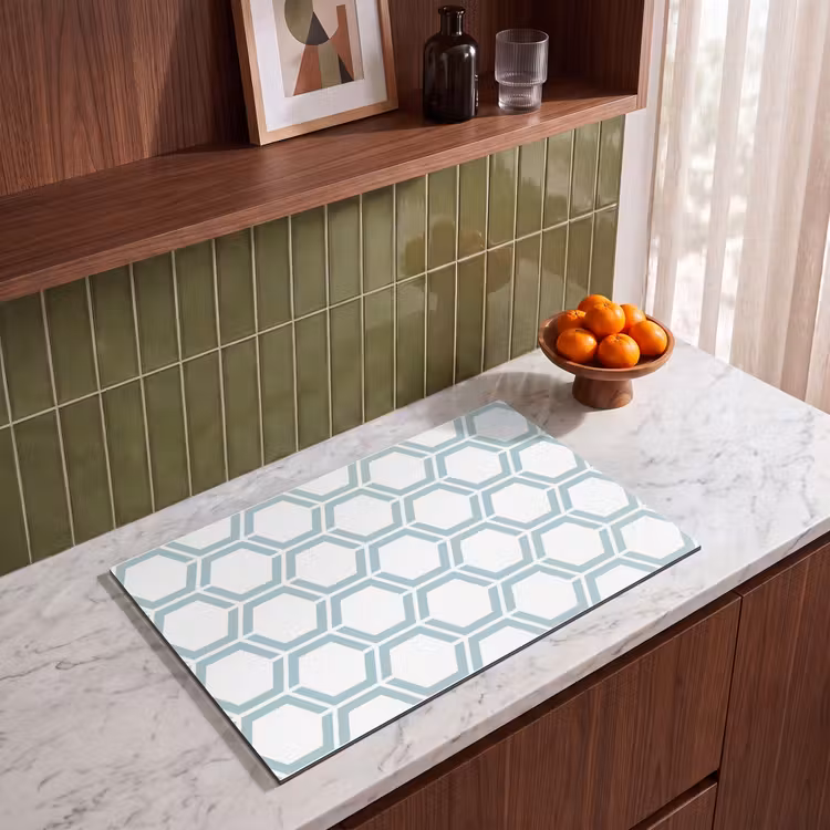 Inductie beschermer - Patroon - Lijn - Design - Hexagon — 4