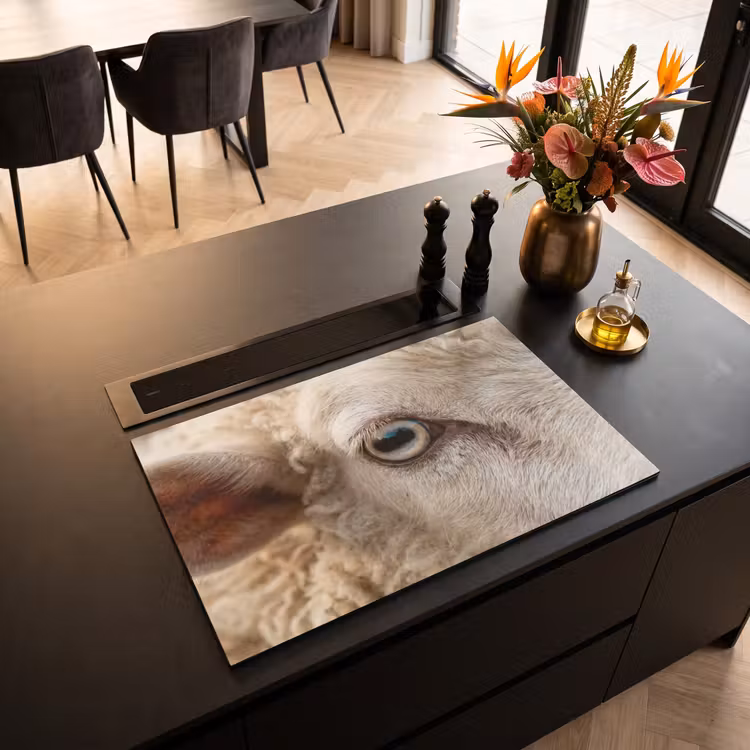 Inductie beschermer - Schaap - Oog - Wit — 3