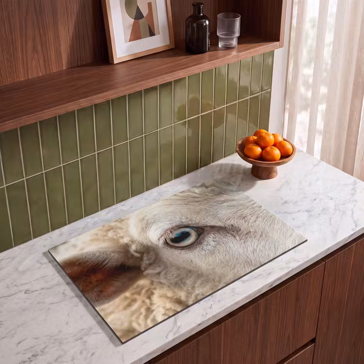 Inductie beschermer - Schaap - Oog - Wit — 4