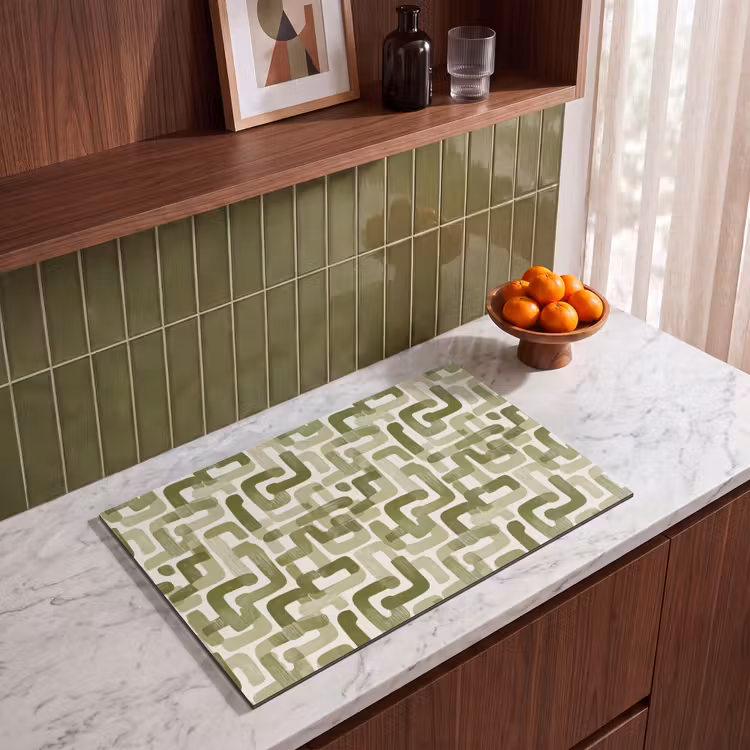 Inductie beschermer - Modern - Grafisch - Groen — 4