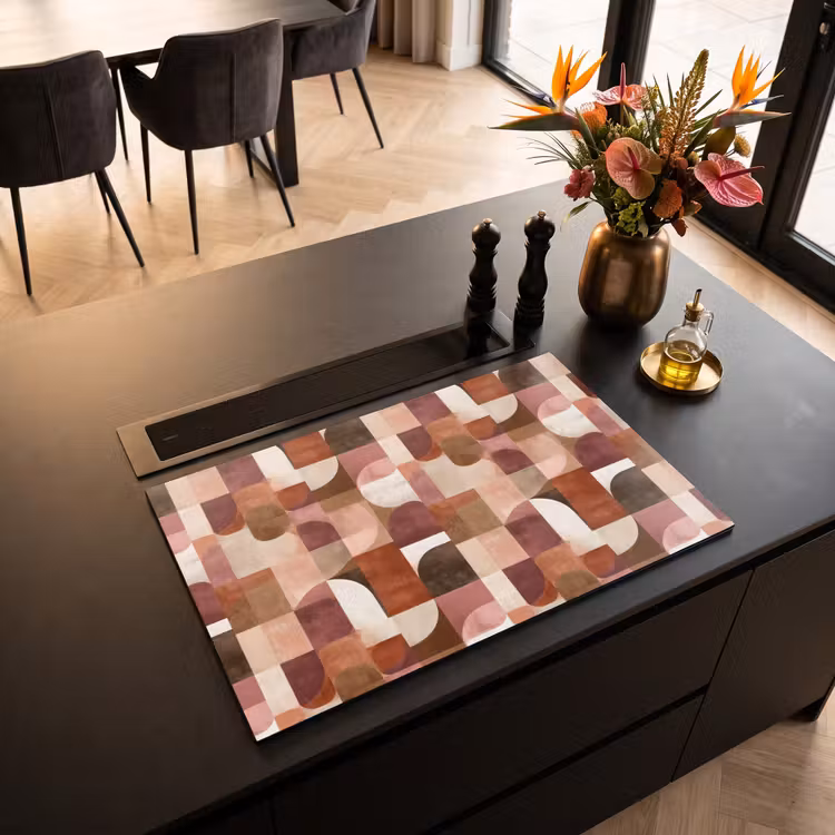 Inductie beschermer - Geometrie - Modern - Retro — 3