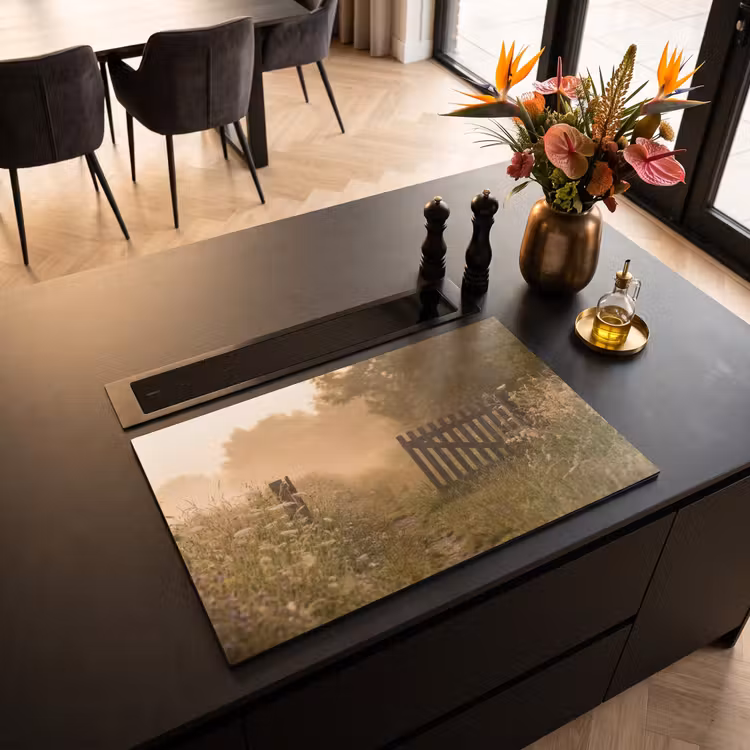 Inductie beschermer - Hek - Natuur - Mist - Veld — 3