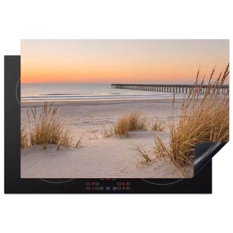Inductie beschermer - Pier - Zonsondergang - Strand — 1