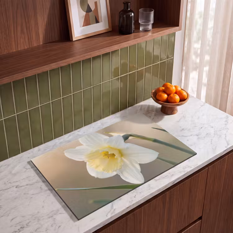 Inductie beschermer - Narcis - Bloem - Minimalistisch — 4