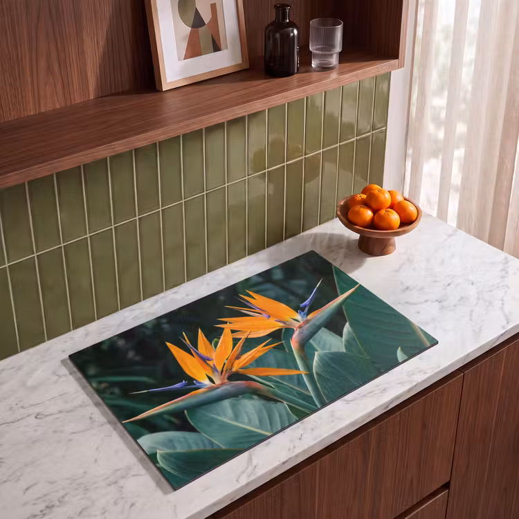 Inductie beschermer - Paradijsvogel - Bloem - Exotisch — 4