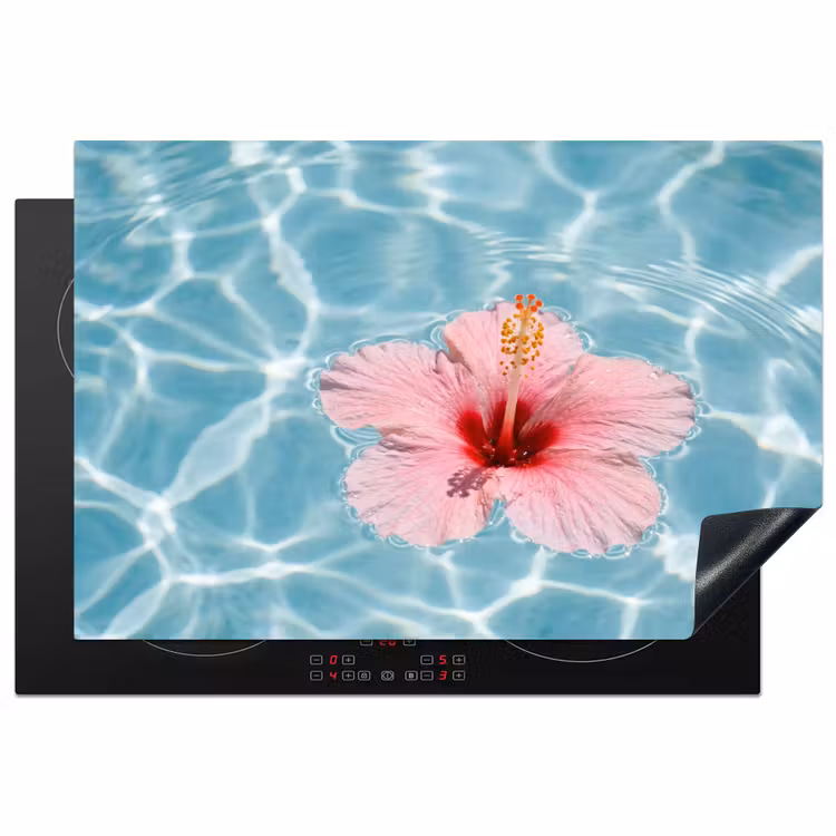 Inductie beschermer - Hibiscus - Water - Roze — 2