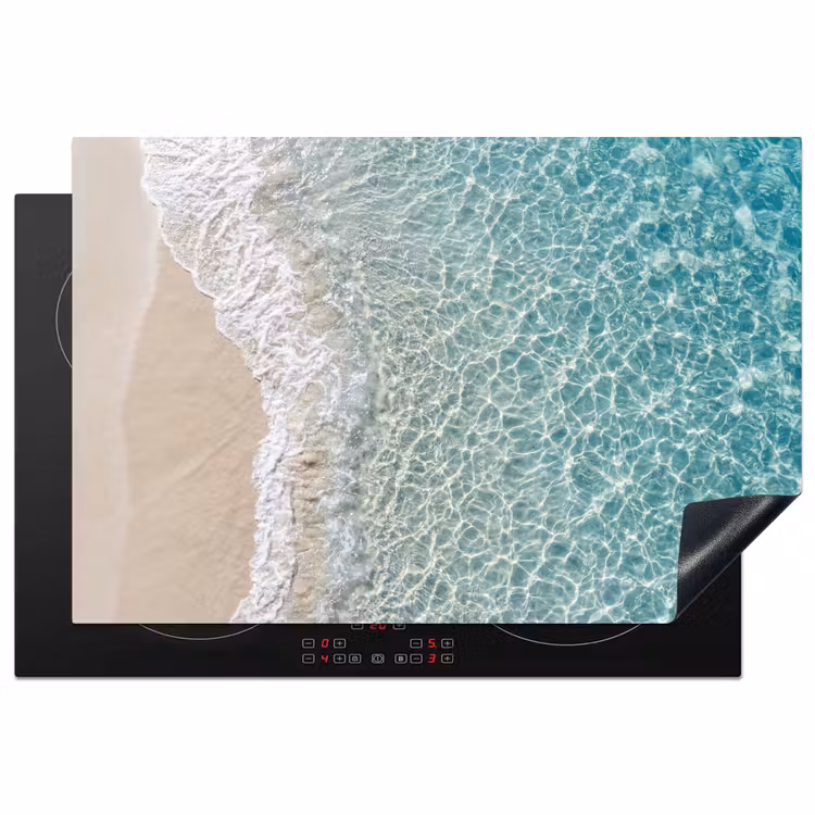 Inductie beschermer - Kust - Zand - Blauw — 2