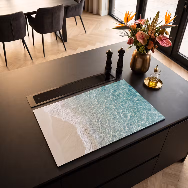 Inductie beschermer - Kust - Zand - Blauw — 3