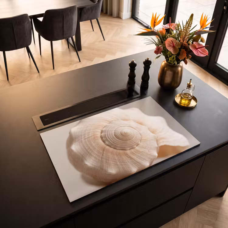 Inductie beschermer - Schelp - Detail - Beige — 3