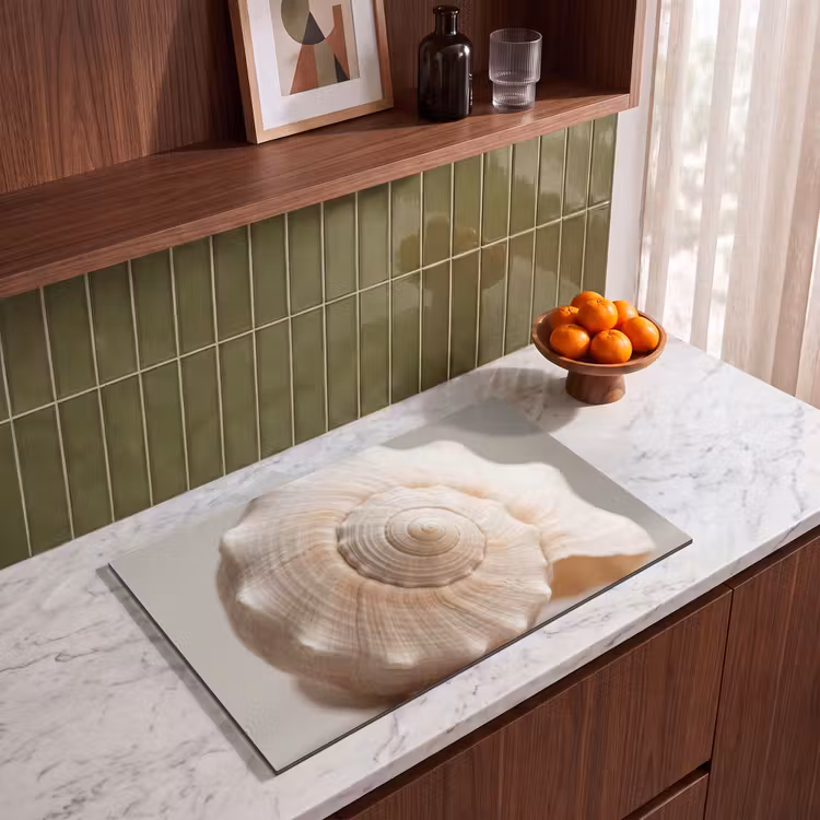 Inductie beschermer - Schelp - Detail - Beige — 4