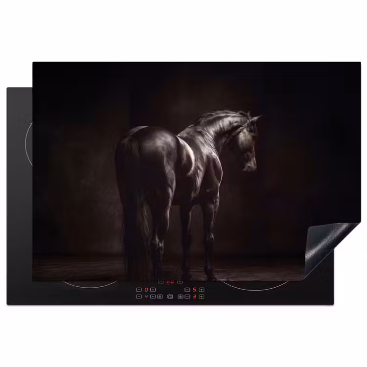 Inductie beschermer - Krachtig - Paard - Donker — 1