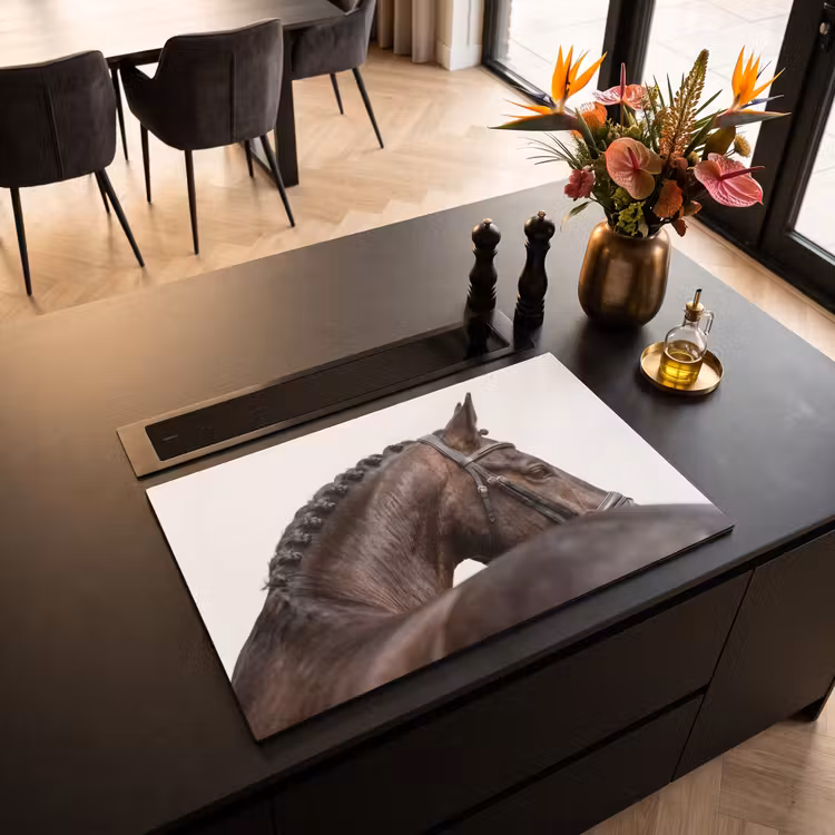 Inductie beschermer - Portret - Paard - Elegant — 3