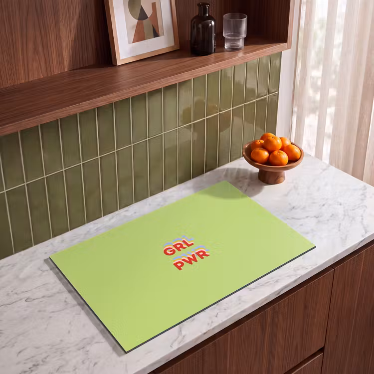 Inductie beschermer - Grl pwr - Groen - Rood - 3D — 4